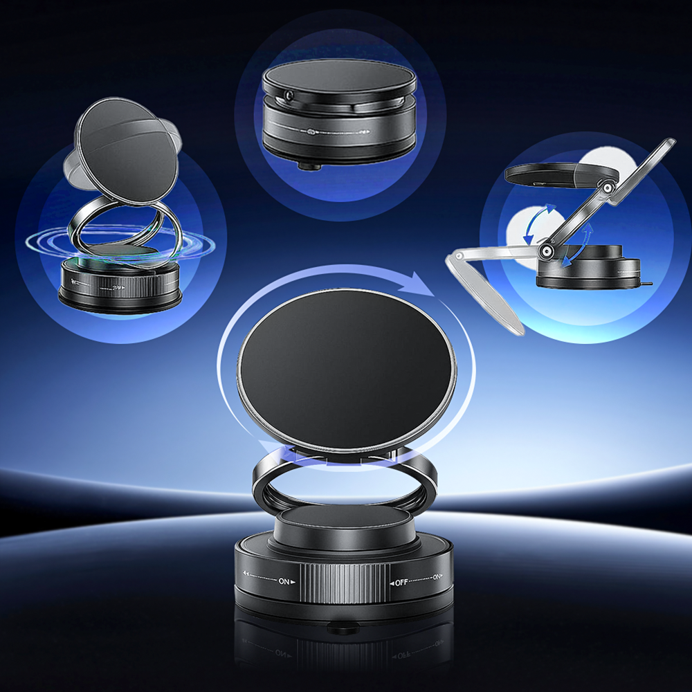 Hot Sale 60% OFFMagnetic Phone Stand, 360° Fordable and Retractable The Ultimate Viewing Companion